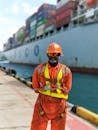 Dockworker in the Port